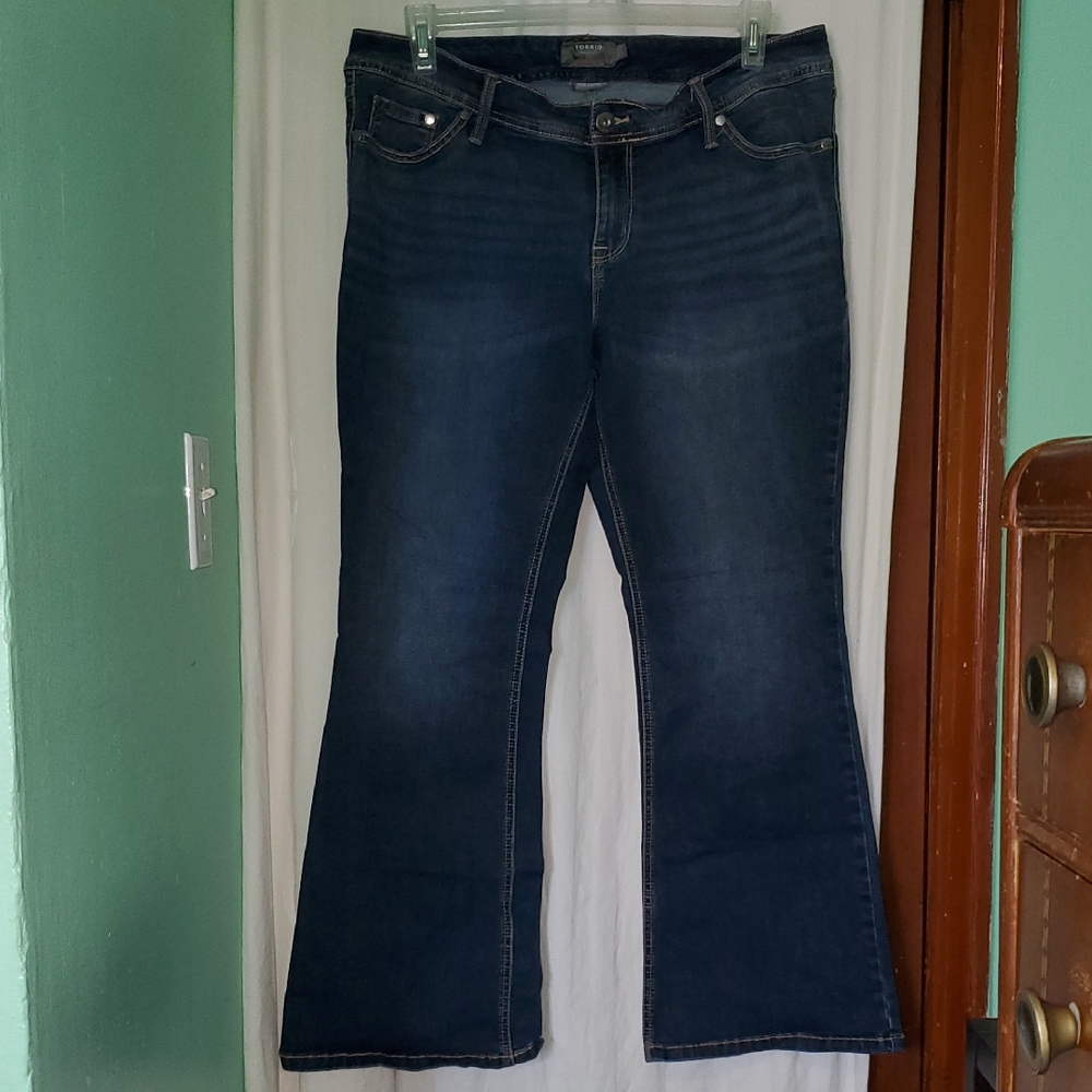 Torrid Blue Boot Cut Jeans Timeless Design